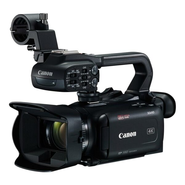 Canon XA40 輕巧型專業級4K錄影機 攝錄機 錄影機 20倍光學變焦 4K 可拆手把 (公司貨)桃園鏡頭收購